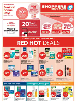 Shoppers Drug Mart - Weekly Flyer Specials